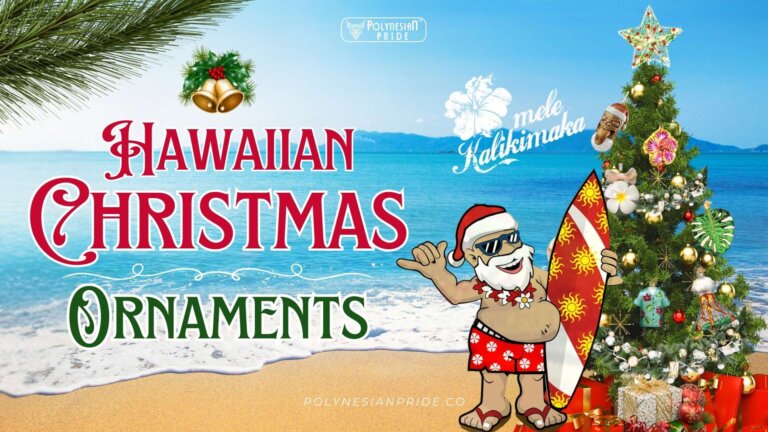 Hawaiian Christmas Ornaments