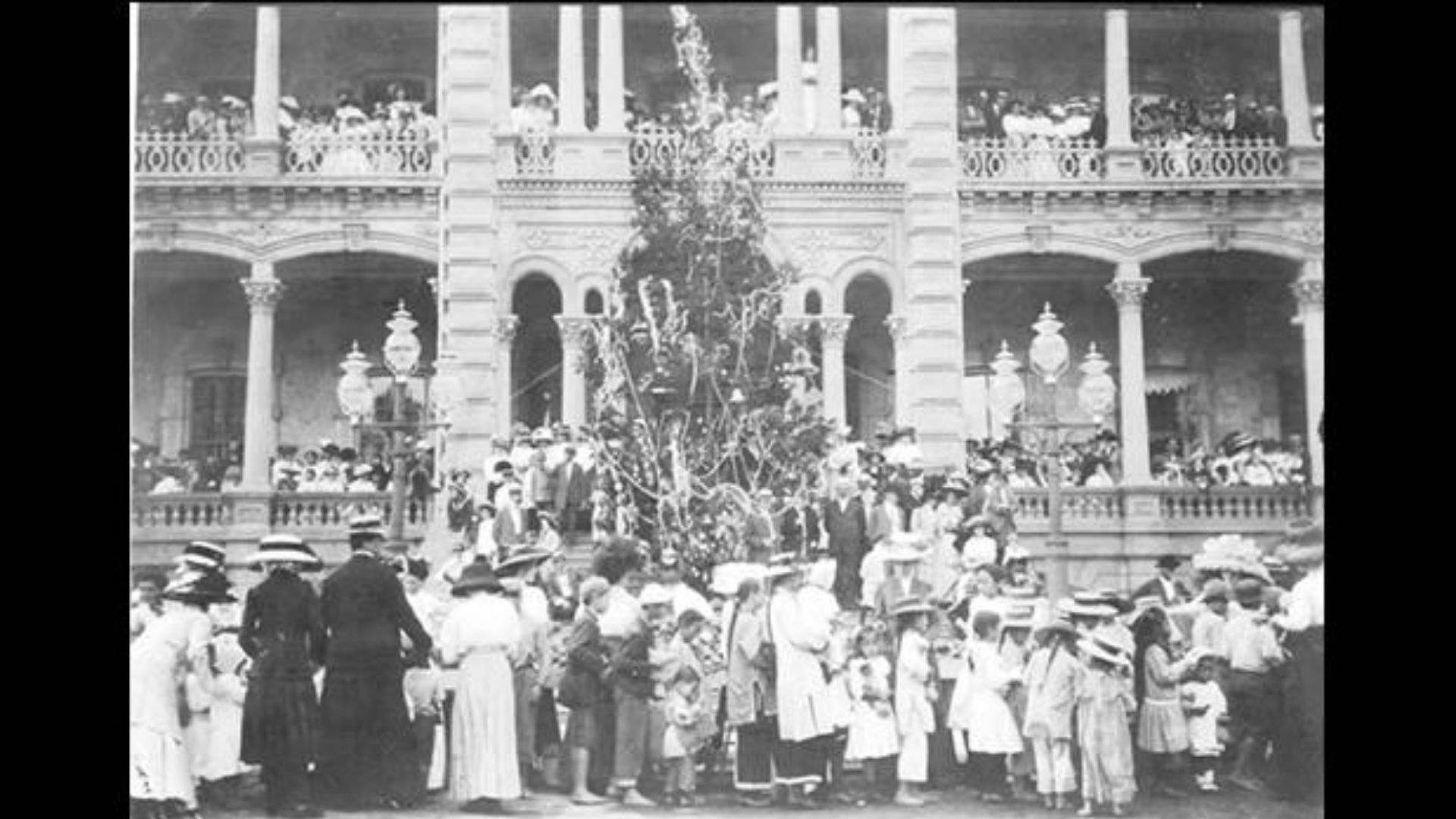 Hawaiian christmas dress