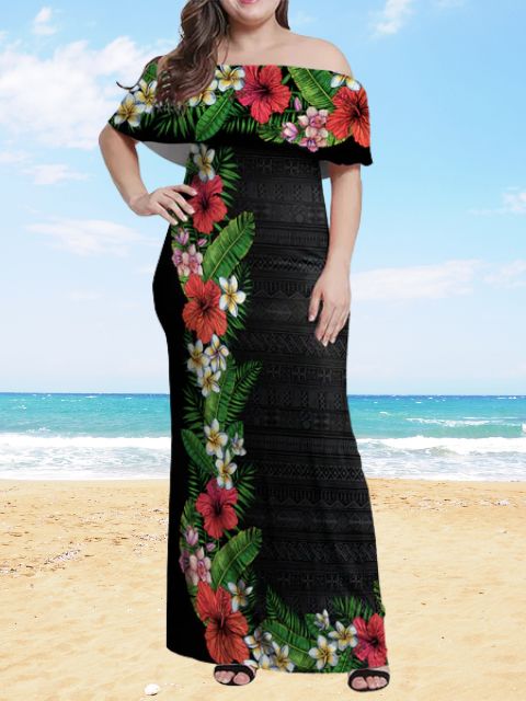 Dress hawaii black - Hawaiian Dresses for Women Dress hawaii black - Hawaiian Dresses for Women