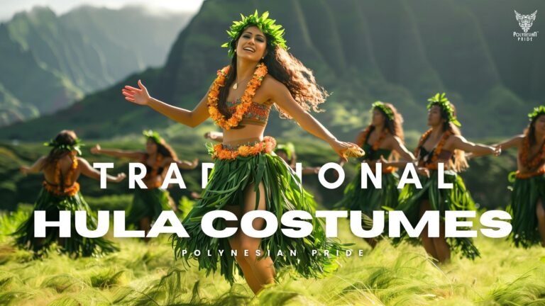 Traditional Hula costumes