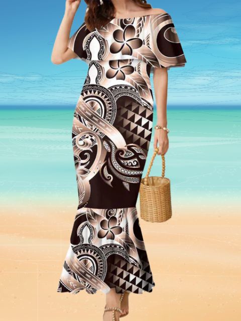hawaii mumu dress brown - Hawaiian Dresses for Women hawaii mumu dress brown - Hawaiian Dresses for Women