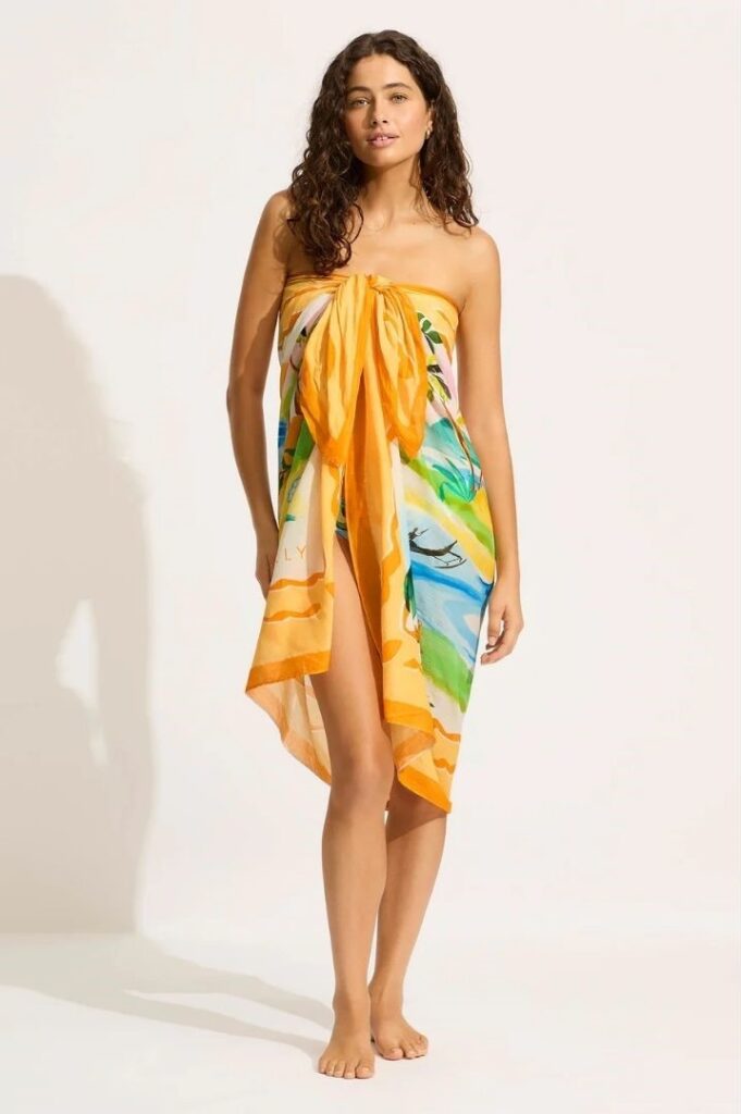 Halter Dress - Pareo vs Sarong Halter Dress