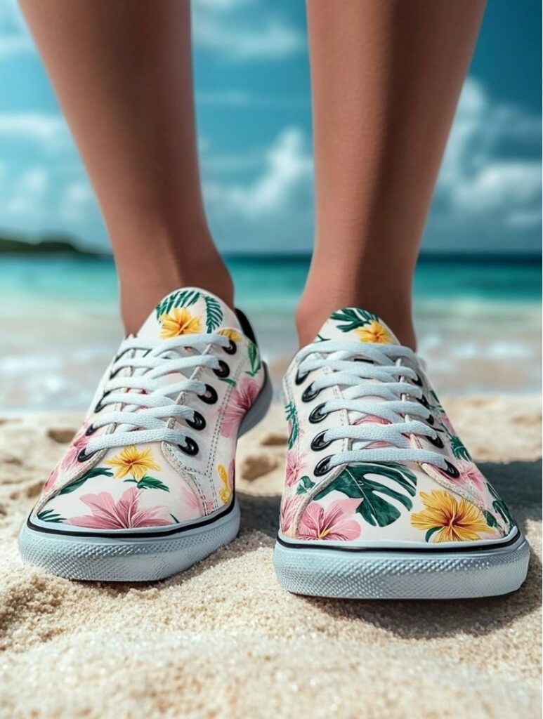 hawaii female sneakers - what to pack for hawaii