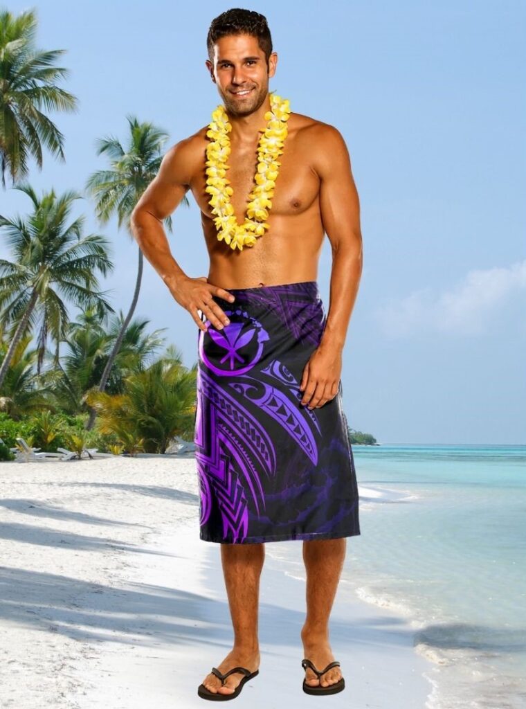 hawaiian men lavalava purple - hawaiian attire for men hawaiian men lavalava purple - hawaiian attire for men