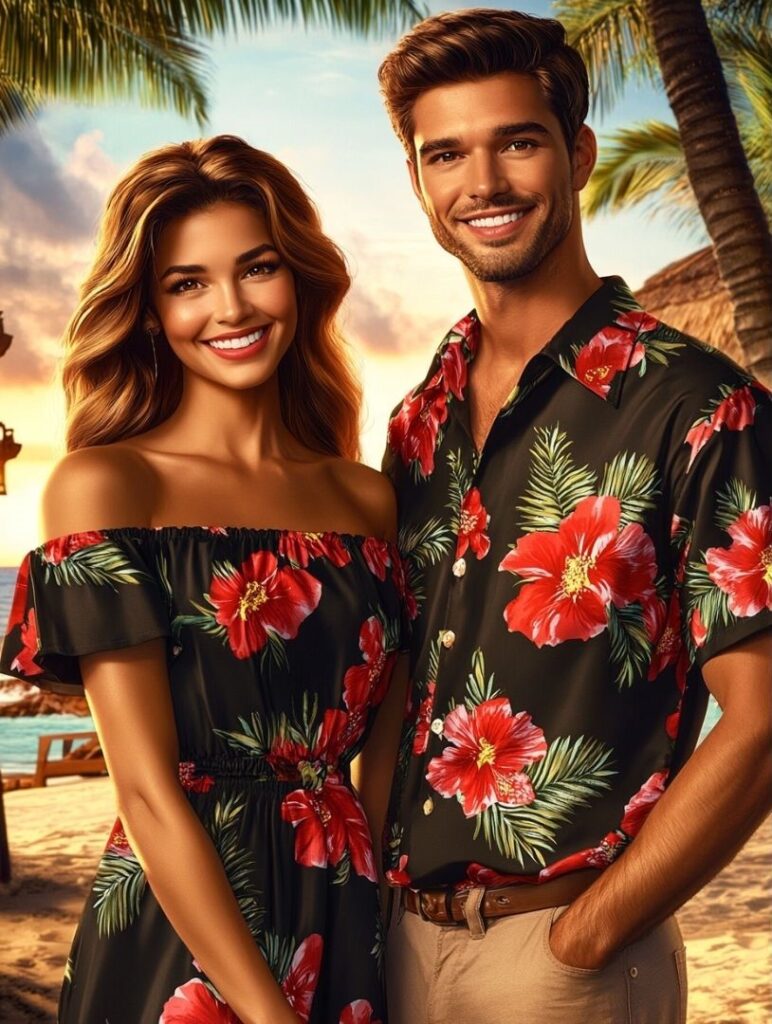 hawaiian night outfit - how to tie lavalava