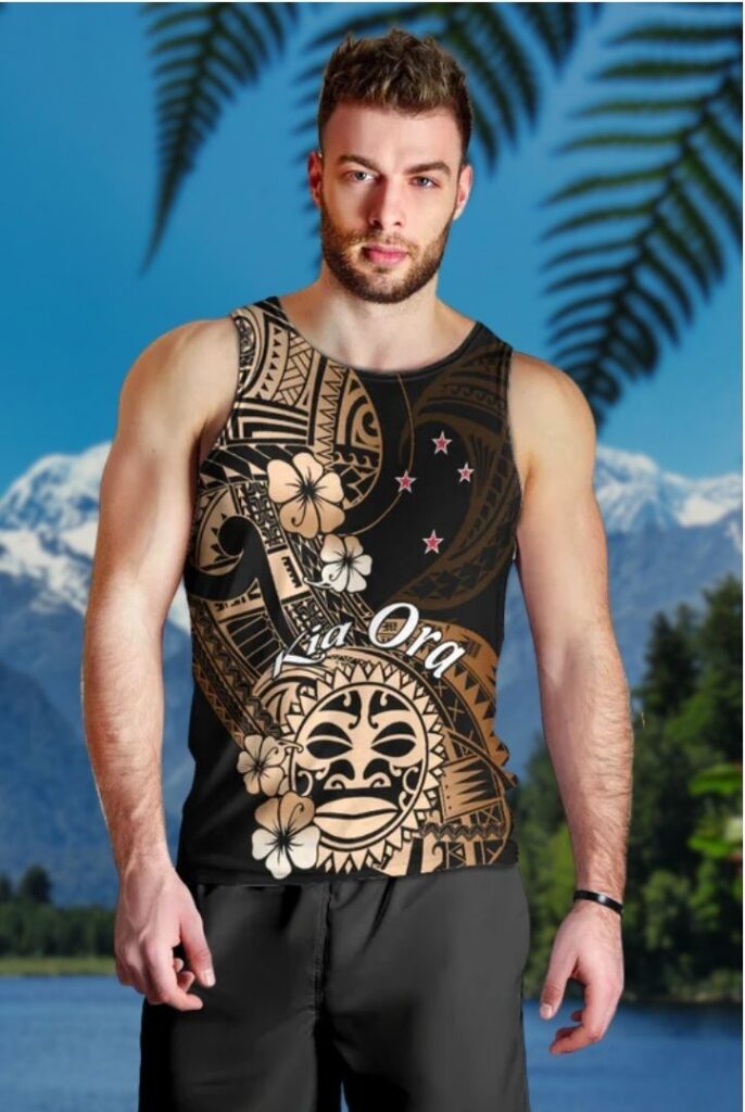 maori traditional clothing - maori tanktop clothing