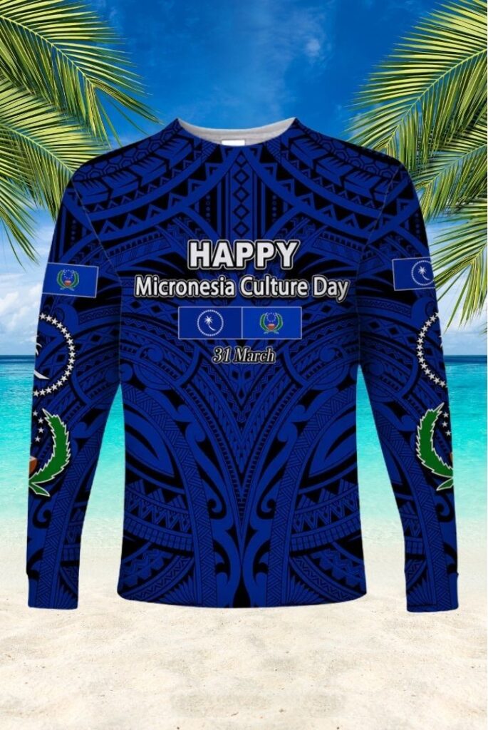 micronesia culture day long shirt - micronesia culture day
