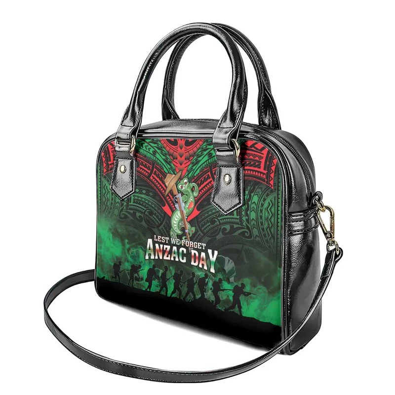 New Zealand ANZAC Day Shoulder Handbag Aotearoa Hei Tiki LT05