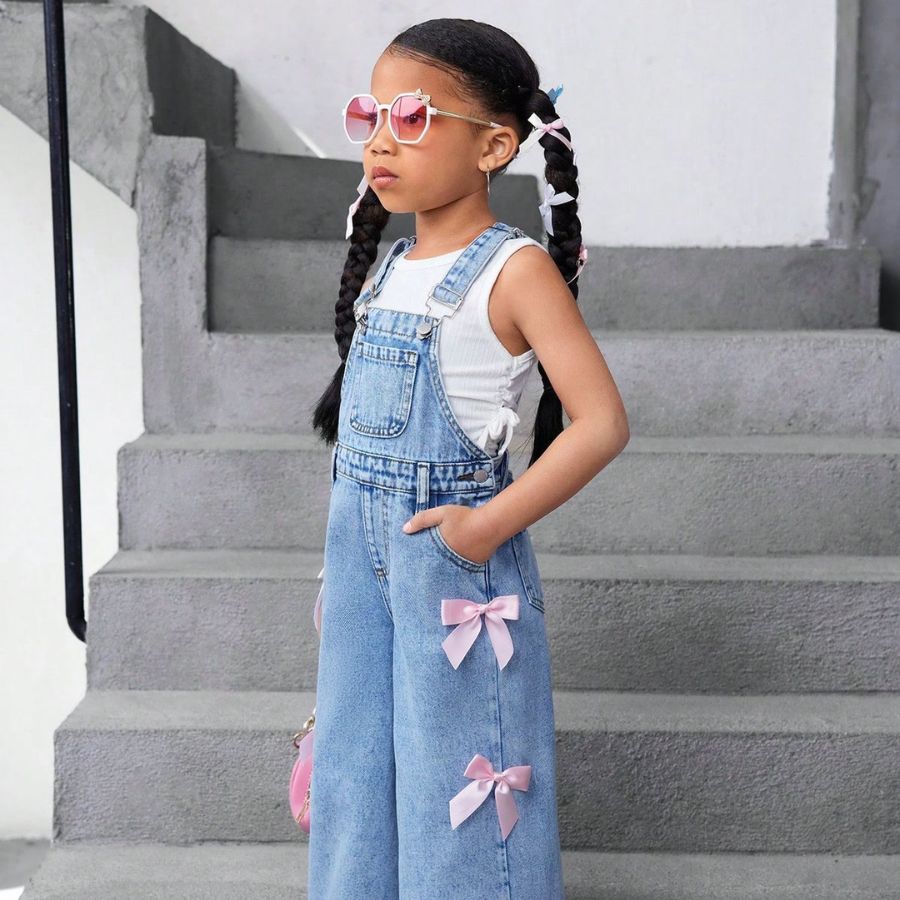 Denim Jumpers - Back to School Clothing for Island Student Denim Jumpers