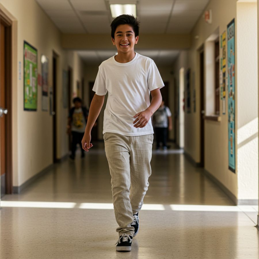 Linen Long Pants middle school boy - Back to School Clothing for Island Student Linen Long Pants middle school boy - Back to School Clothing for Island Student
