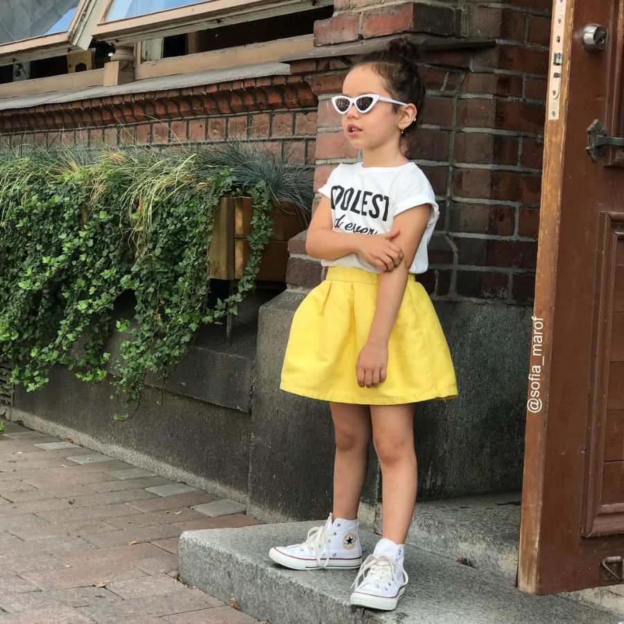 T Shirt and skirt baby girl - Back to School Clothing for Island Student T Shirt and skirt baby girl - Back to School Clothing for Island Student