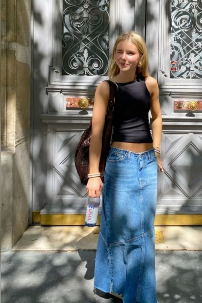 Tank Top Midi Skirt college island women - Back to School Clothing for Island Student Tank Top Midi Skirt college island women - Back to School Clothing for Island Student