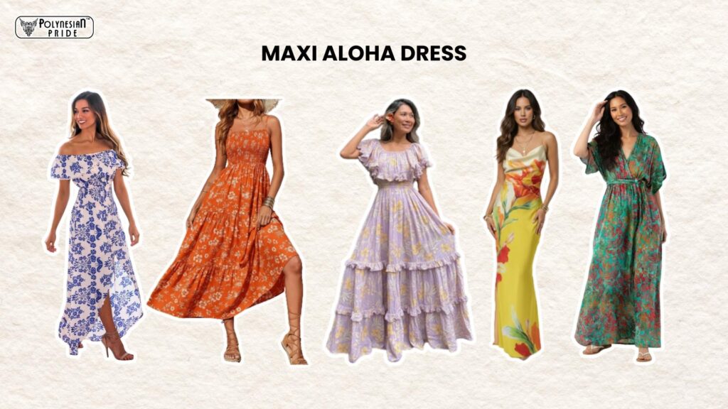 Maxi Aloha Dresses - aloha dresses Maxi Aloha Dresses - aloha dresses