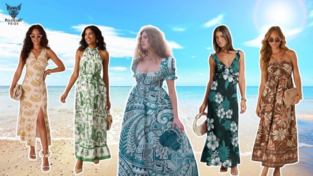 Empire Waist Maxi Dress - hawaiian clothing for women Empire Waist Maxi Dress - hawaiian clothing for women