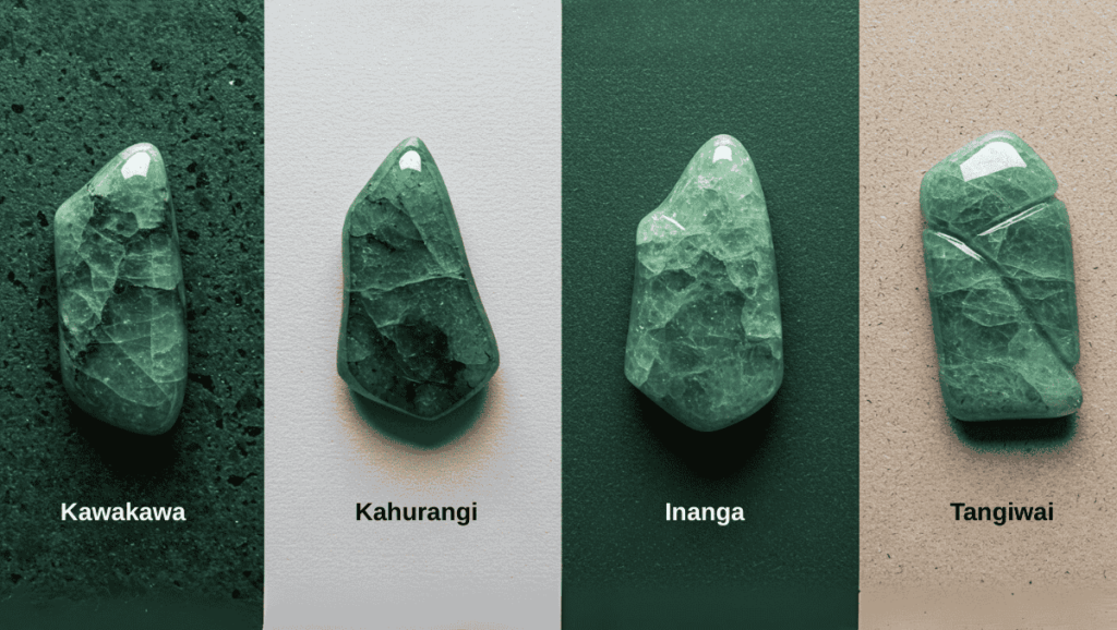 Four Main Types of New Zealand Pounamu 1 - Pounamu Four Main Types of New Zealand Pounamu
