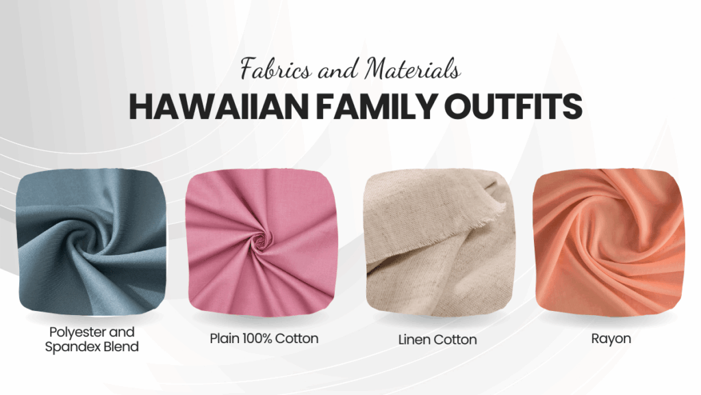 Materials of Hawaiian Family Outfits - hawaiian family outfits Materials of Hawaiian Family Outfits