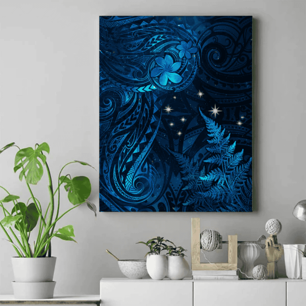New Zealand Matariki Canvas Wall Art Maori New Year LT05