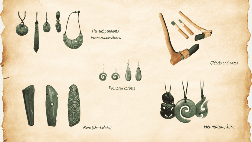 The Traditional and Artistic Uses of Pounamu - Pounamu The Traditional and Artistic Uses of Pounamu