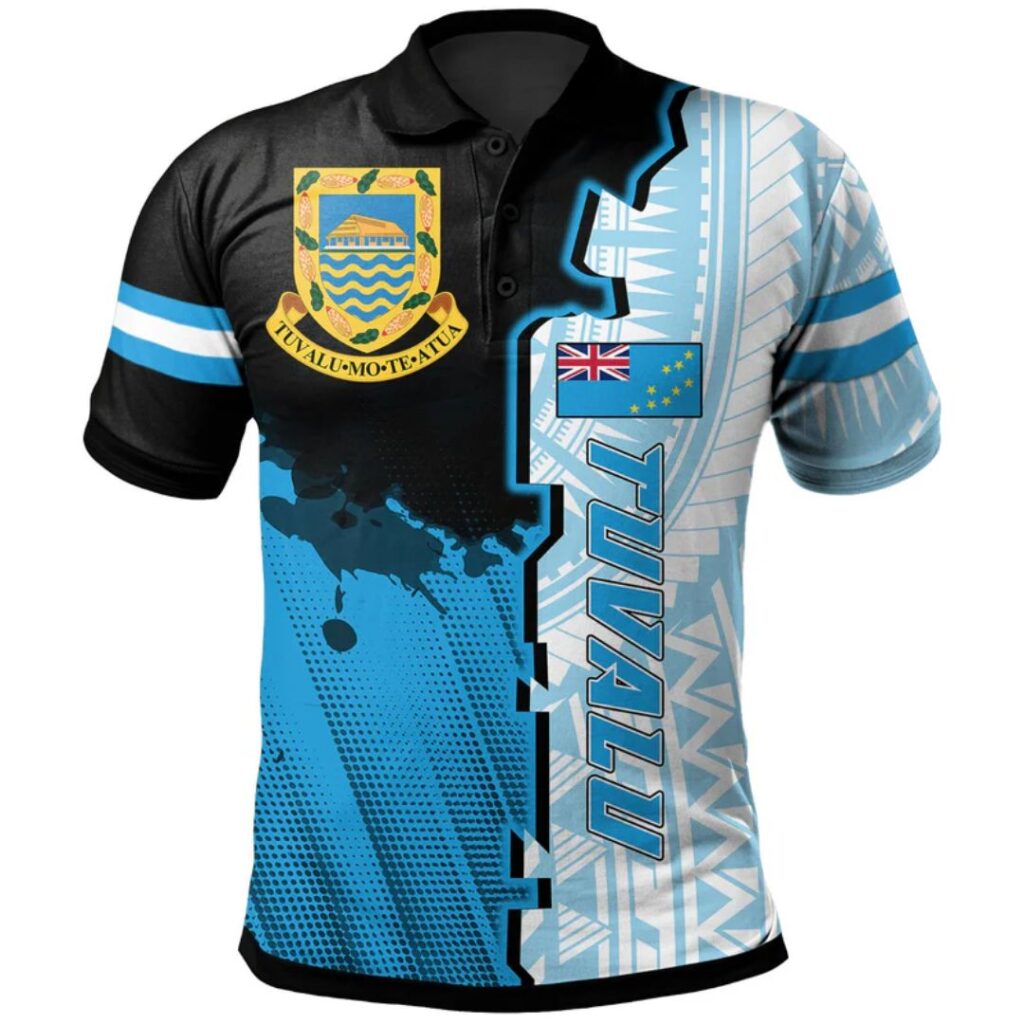 Tuvalu Polo Shirt Independence Day