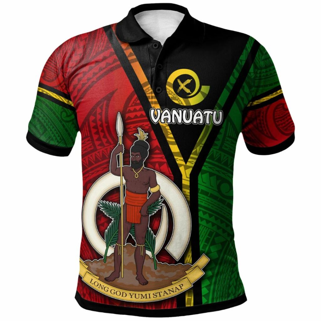 vanuatu pride shirt red