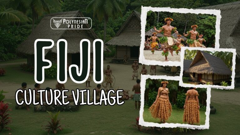 Fiji Culture Village 1 - history of hawaiian shirts Fiji Culture Village