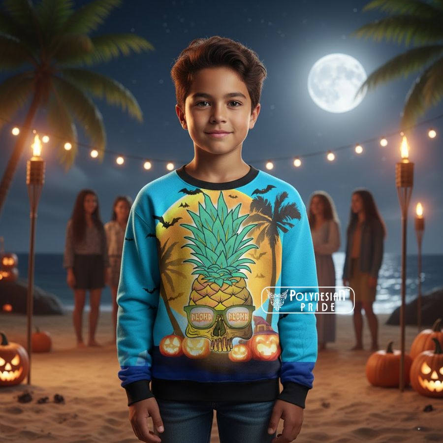 Hawaii Halloween Pineapple Sweatshirt