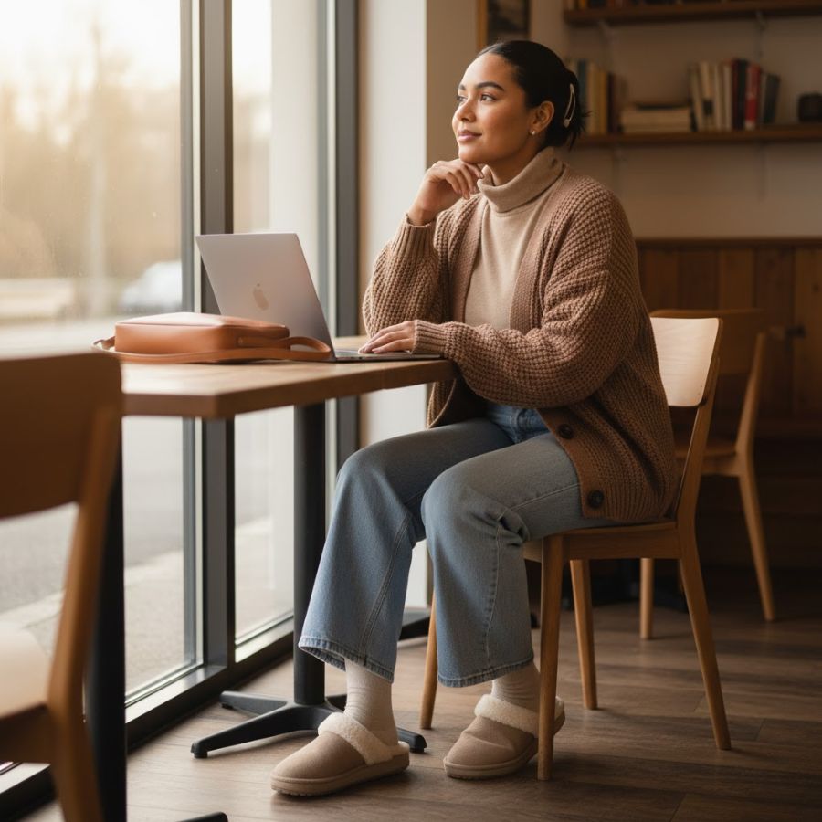 Study Day outfit idea for women in new zealand autumn - Autumn Outfit Ideas in New Zealand Study Day outfit idea for women in new zealand autumn - Autumn Outfit Ideas in New Zealand