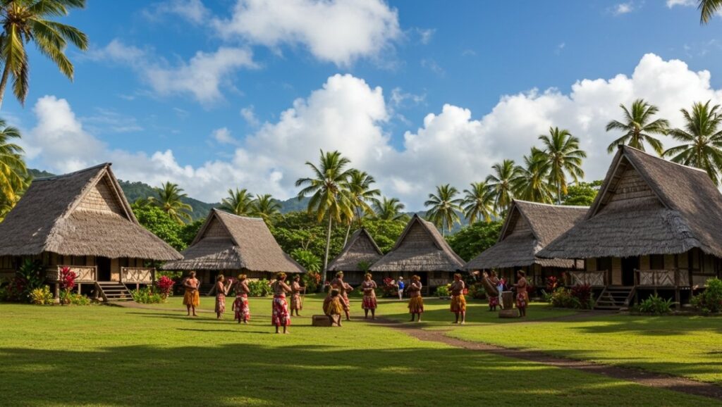 The Fiji Culture Village was established in 2012 to preserve endangered customs