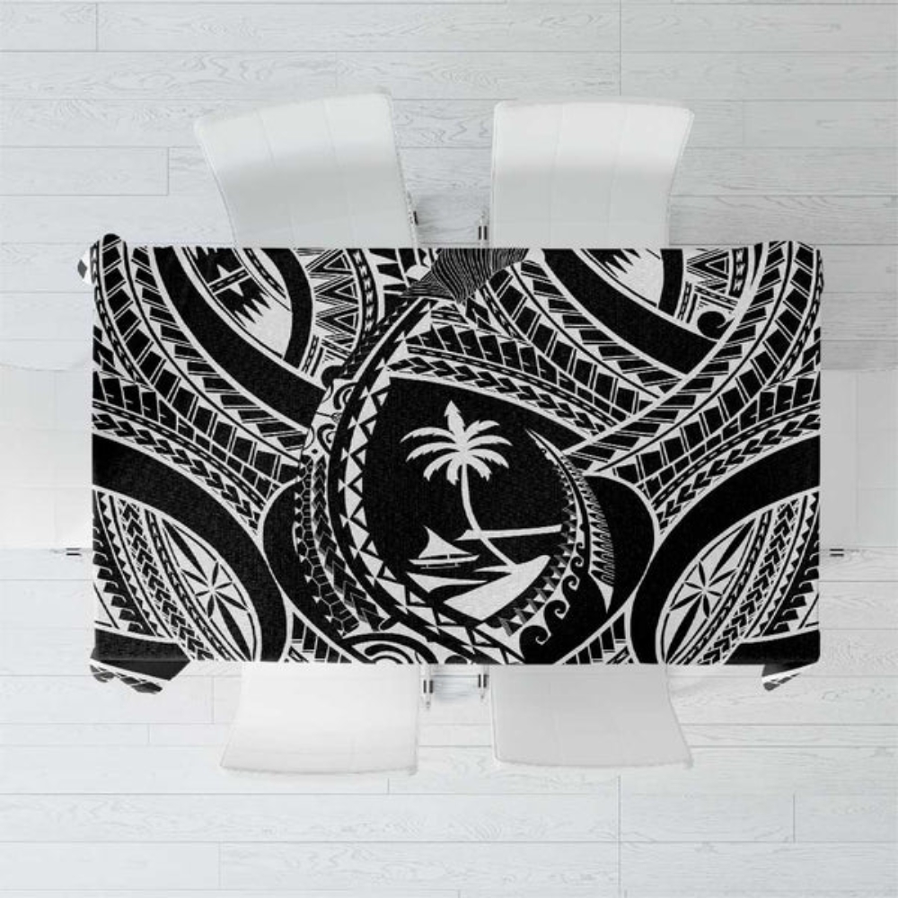 Hafa Adai Guam Inspired Tattoo Tablecloth LT9