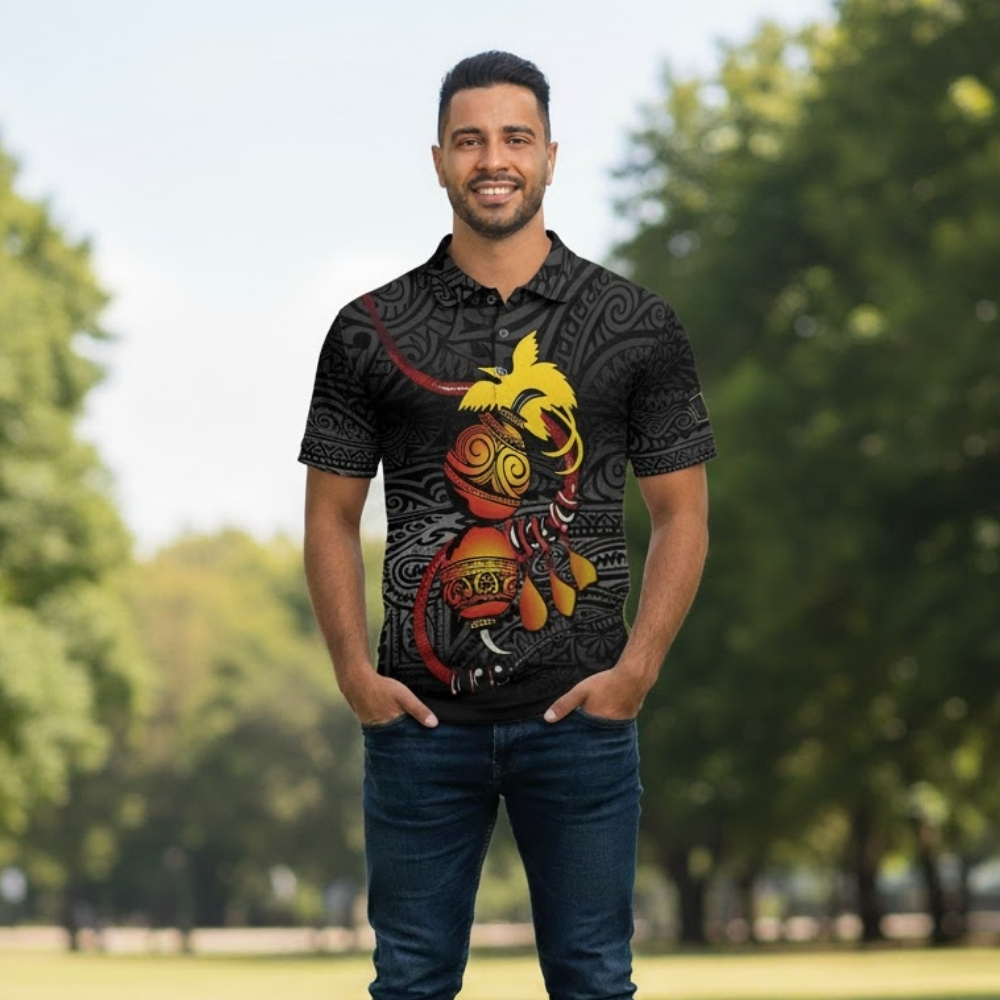 Personalized Papua New Guinea Milne Bay Polo Shirt Bagi Necklace Mix Lime Pot Grunge LT7 - papua koteka Personalized Papua New Guinea Milne Bay Polo Shirt Bagi Necklace Mix Lime Pot Grunge LT7 - papua koteka