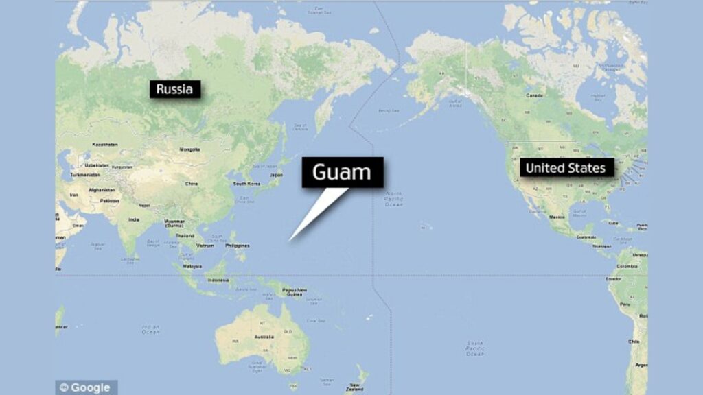 guam on the map
