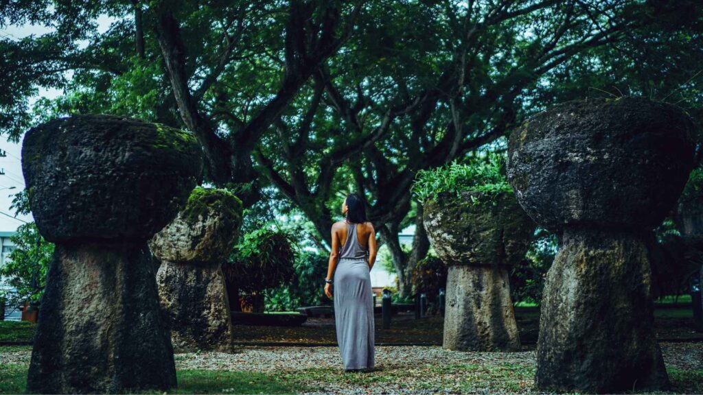 Latte Stone Park in Hagåtña is a must-visit in Guam