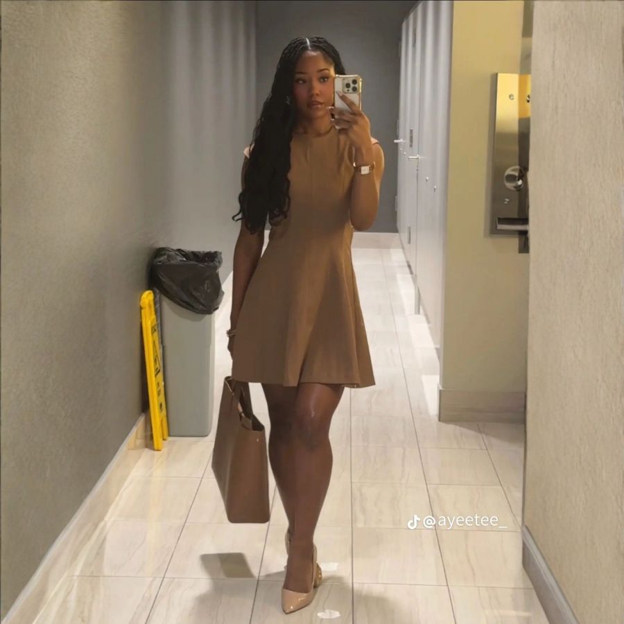 Sheath dress outfit for work