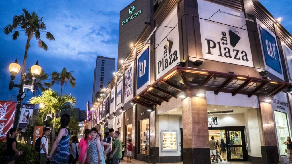 shopping in guam mall