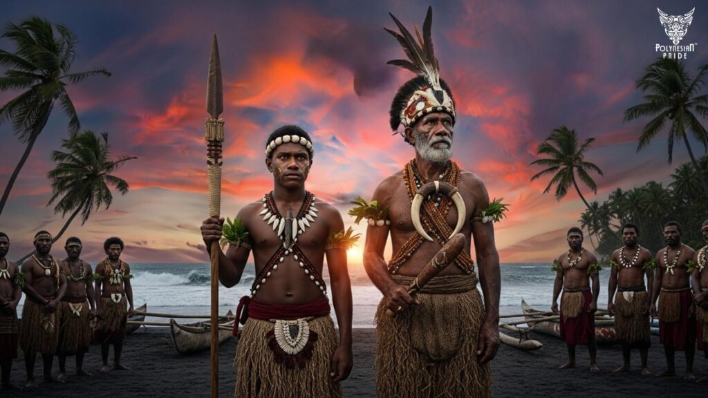 vanuatuan warriors - vanuatu flag