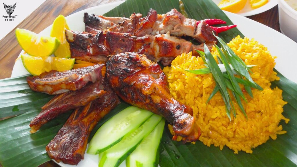 Red rice and barbecued meats are the iconic foods of Guam