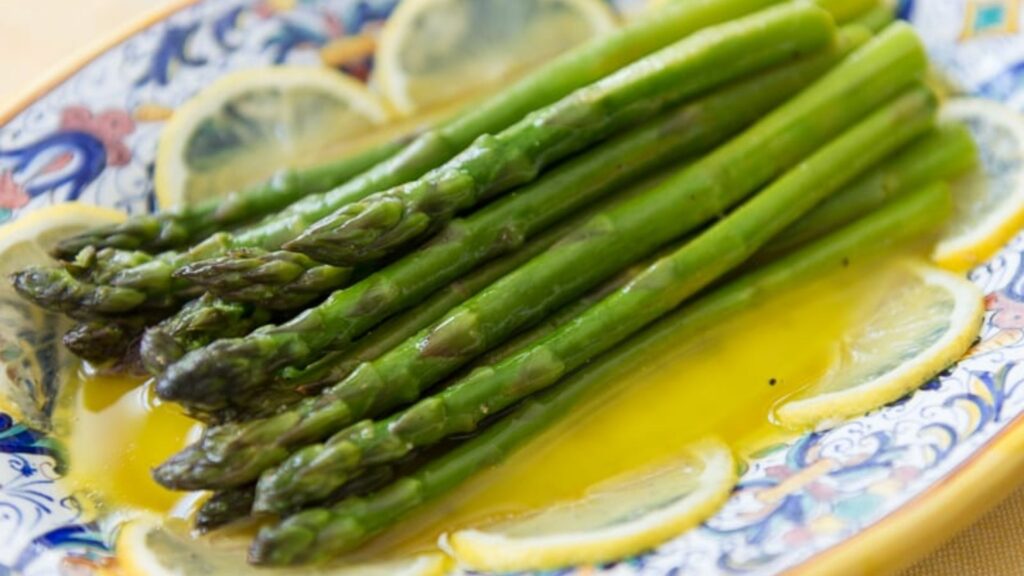 Asparagus with Lemon & Olive Oil