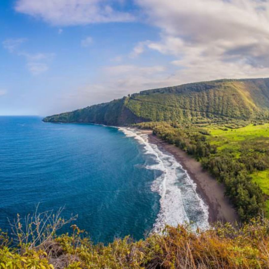 Hāmākua Coast Drive in Big Island