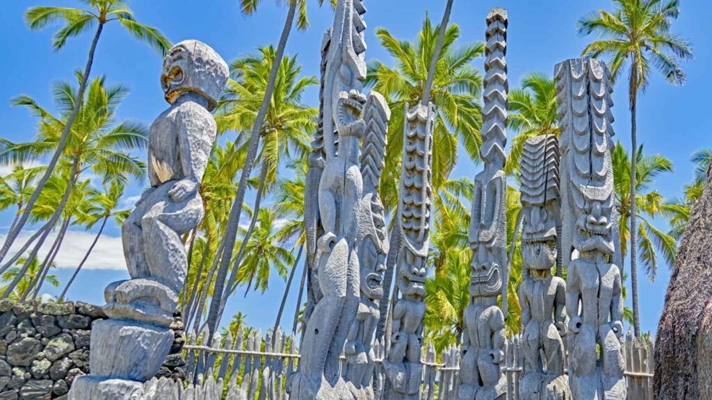 Puʻuhonua o Hōnaunau National Historical Park in Big Island