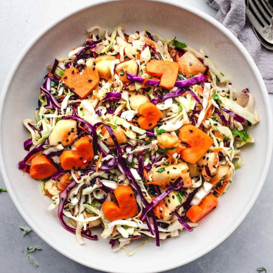 Traditional Hawaiian Coleslaw