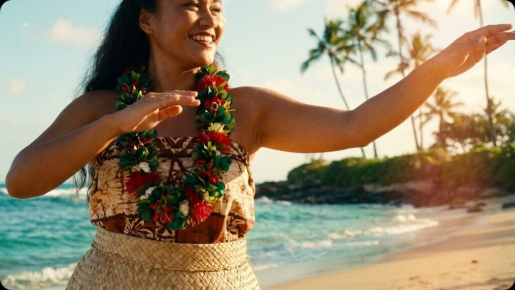 christmas hawaiian lei